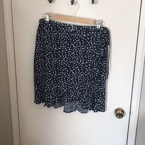 J.Crew cross-tie skirt